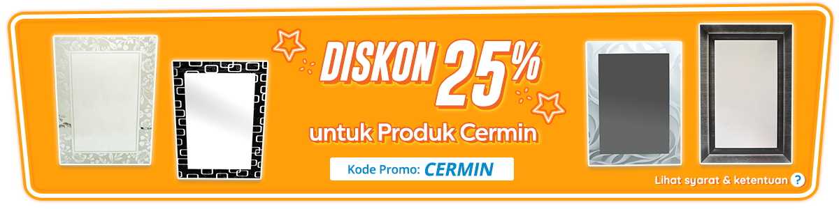 Diskon 25 untuk Produk Cermin  Ruparupa