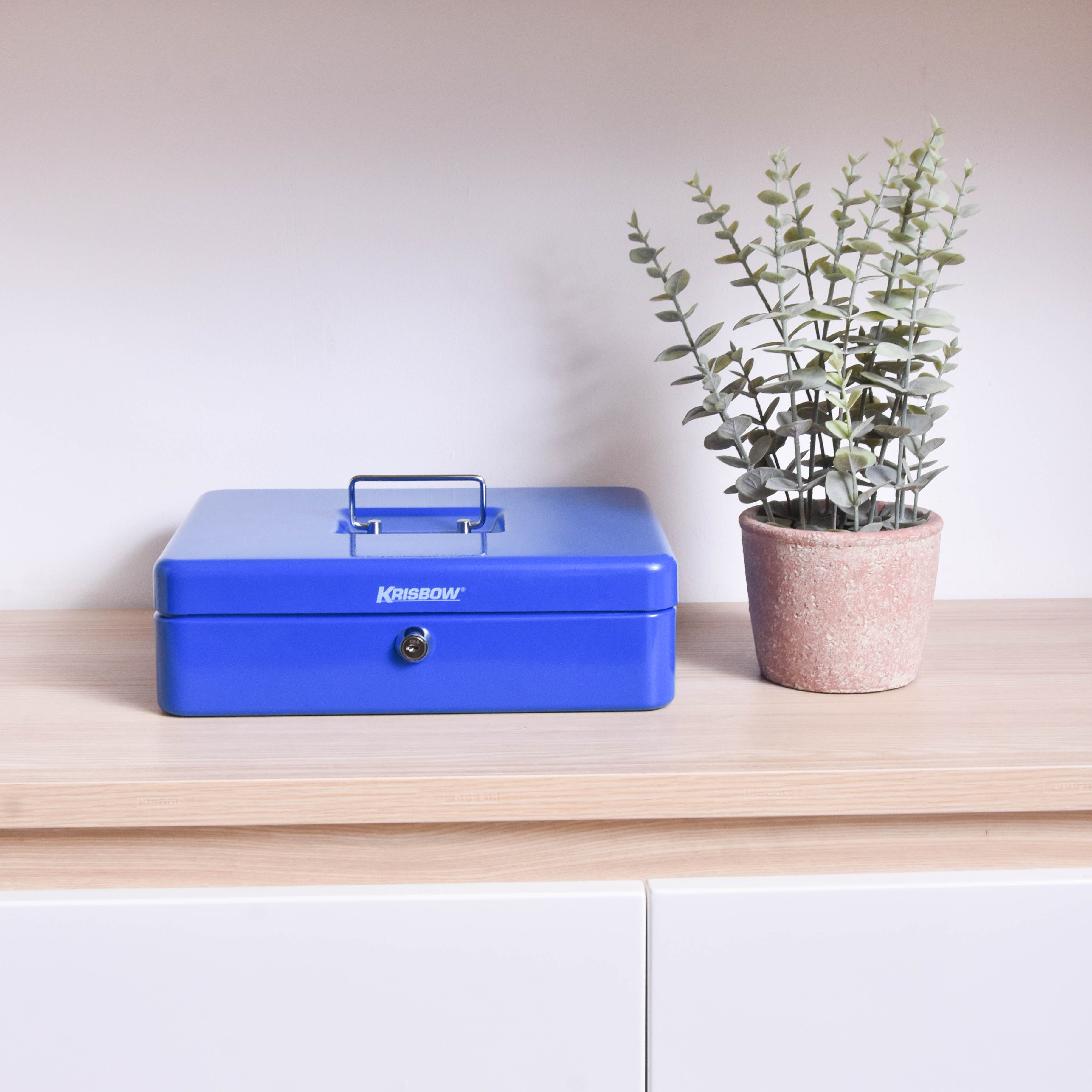 Jual Krisbow Cash Box 30 Cm Biru Terbaru Ruparupa