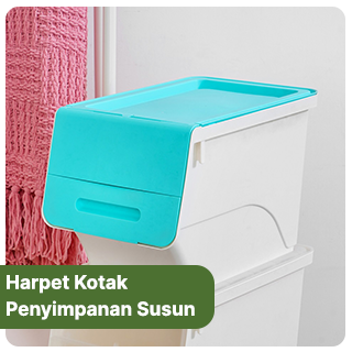 Harpet Kotak Penyimpanan Susun