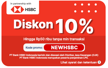 Welcoming Page Promo Bank HSBC