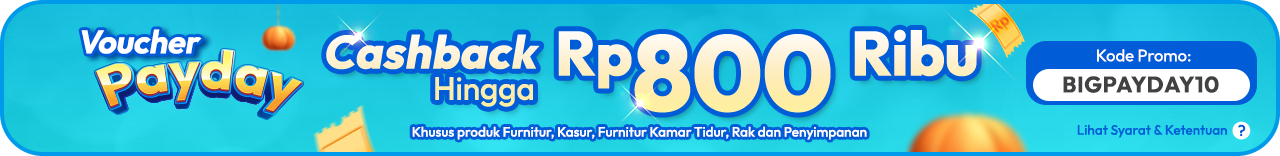 Cashback Hingga Rp800 Ribu BIGPAYDAY10