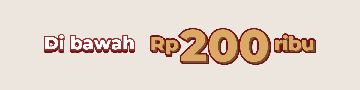 Di Bawah Rp 200 Ribu