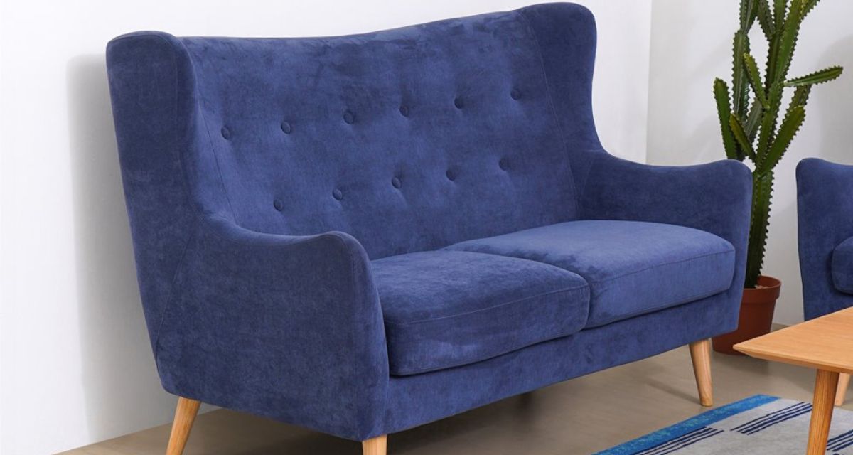 bahan sofa velvet