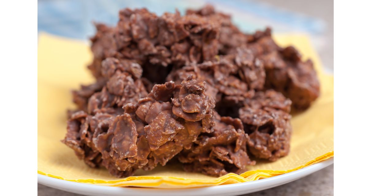 kue coklat cornflakes