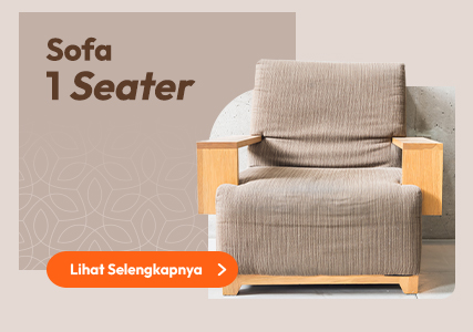 Berdasarkan Seater Sofa 1 Seater