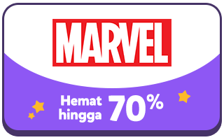 Smart and Happy Kids Marvel Hemat Hingga 70 Persen