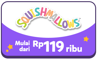 Smart and Happy Kids Squishmallows Mulai dari 119 Ribu