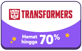 Smart and Happy Kids Transformers Hemat Hingga 70 Persen