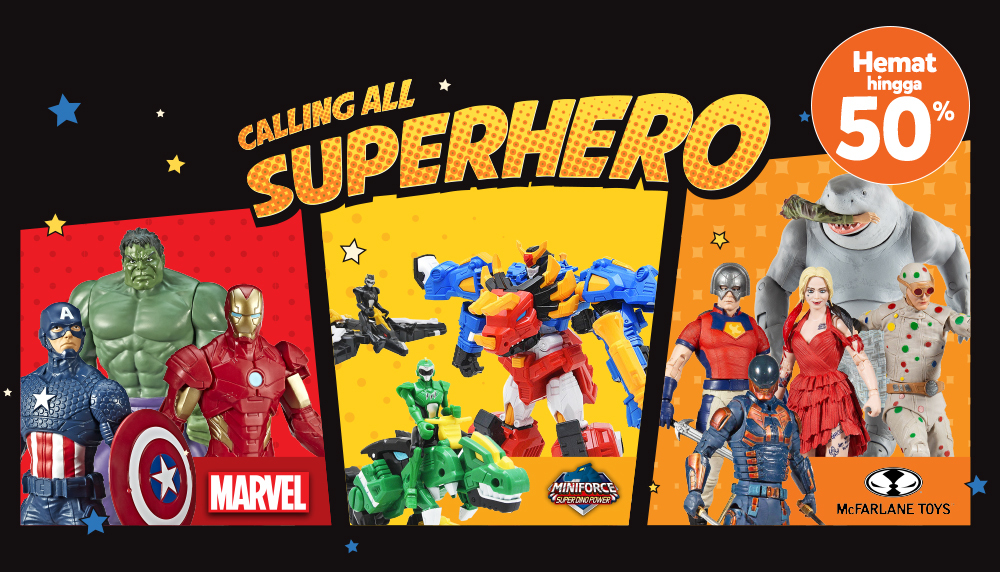 all superhero toys