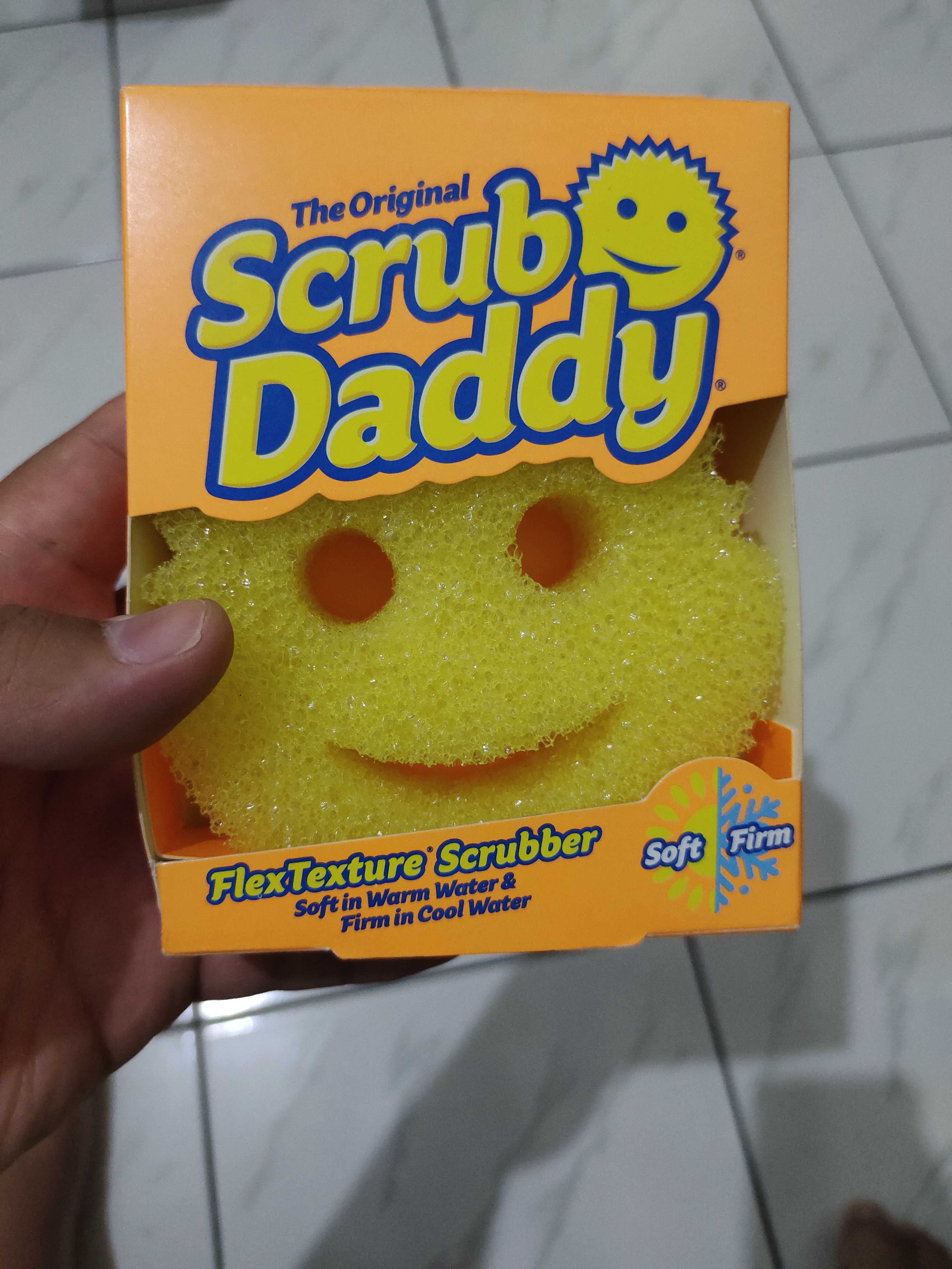 Jual 231 SCRUB DADDY Sponge For Bottle Minum Handle isi sabun