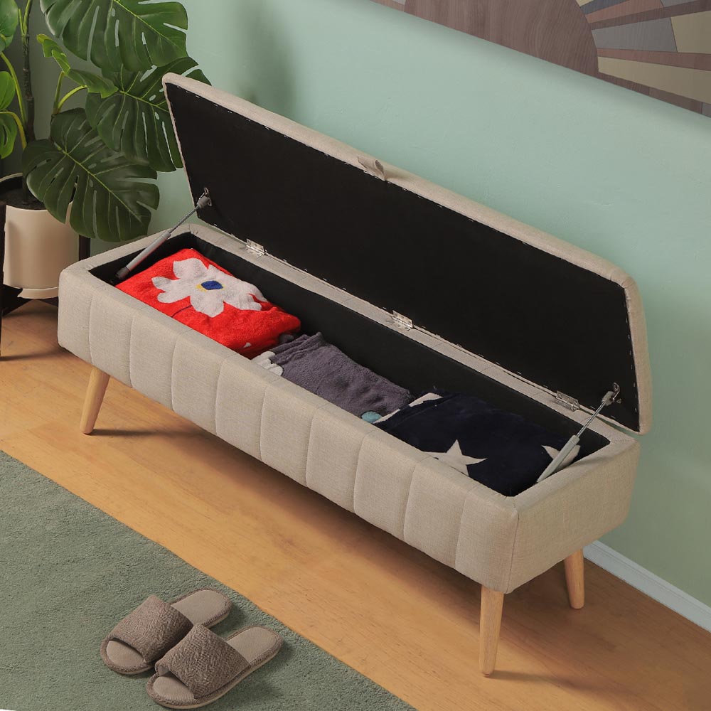 Bench with Storage - Indigo