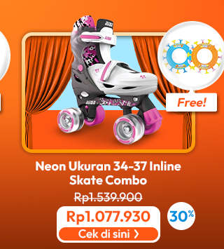 Promo 99 Free Gift Sepatu Roda Neon